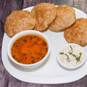 Aloo Poori Raita