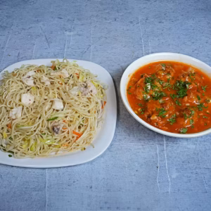 Chicken Noodles & Chilli Chicken