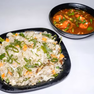 Egg Noodles & Chilli Chicken