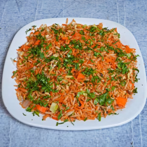 Hot Garlic Veg Fried Rice