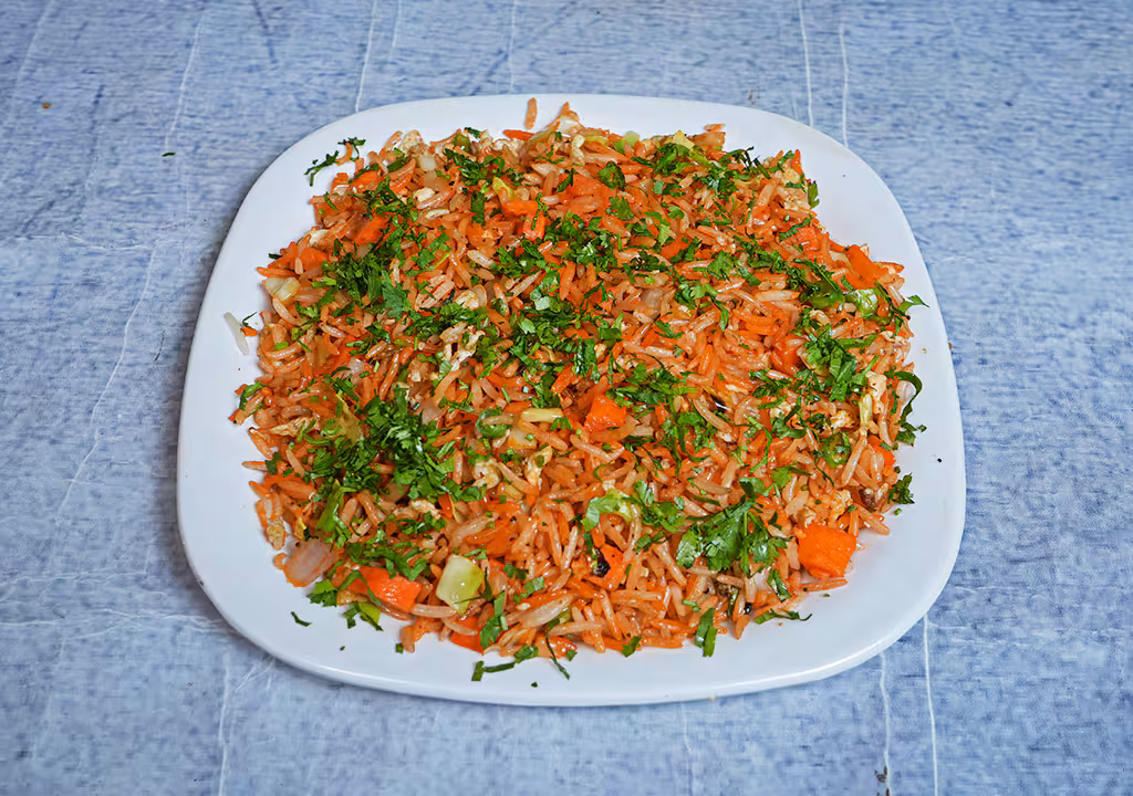 Hot Garlic Egg Fried Rice
