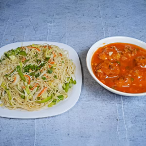 Veg Noodles & Veg Manchurian