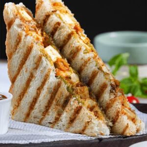 Grilled Paneer Tikka Sandwich