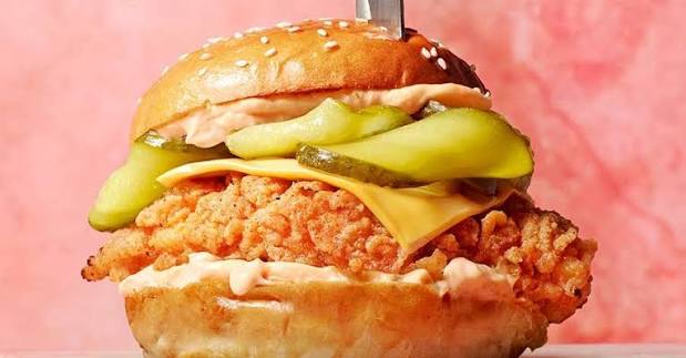 Chicken & Cheese Burger