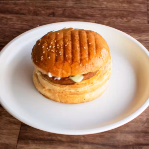 Grilled Chicken & Cheese Burger